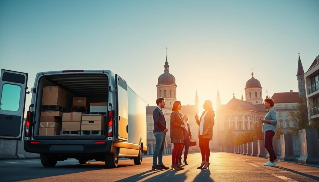 Beiladung Berlin Freiburg Sammeltransport