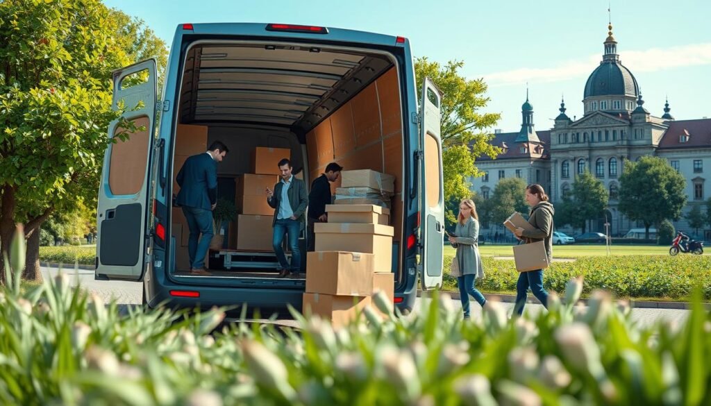 günstiger Umzug mit umweltfreundlichem Transport