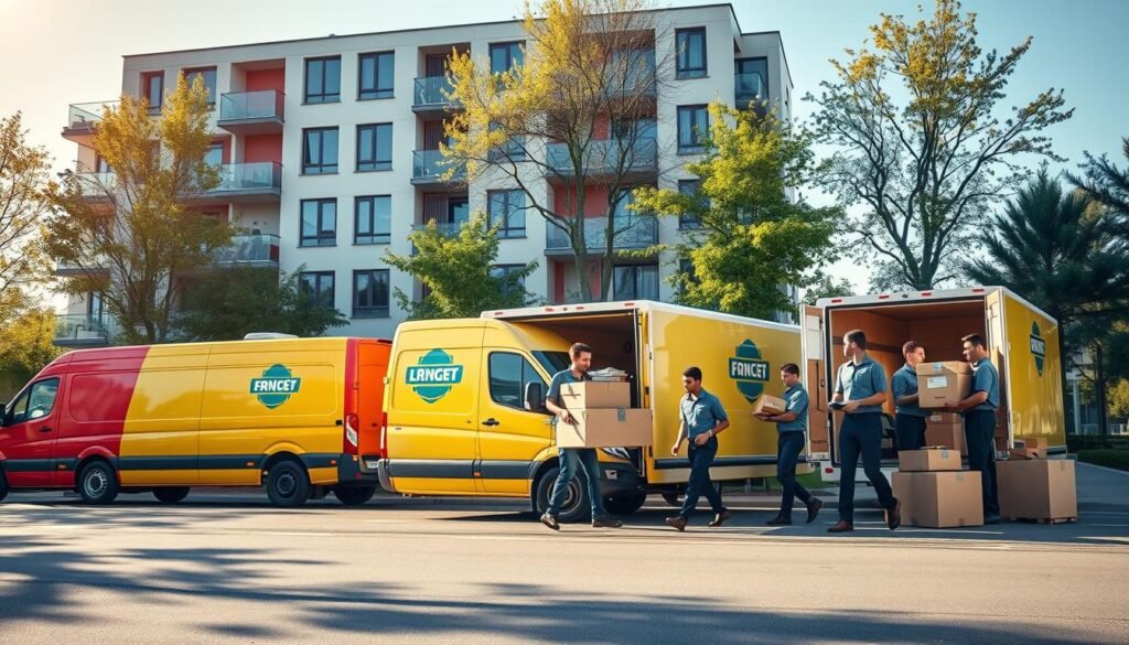 Umzugsservice Grunewald mit modernen Transportfahrzeugen