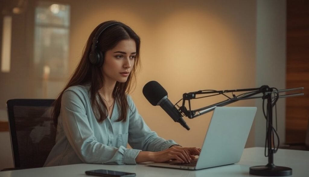 Schulungen als Podcast: Wissen mit KI vertonen